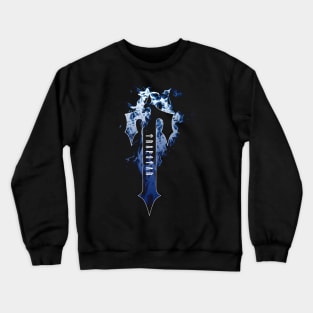 TRAPSTAR FIRE BLUE Crewneck Sweatshirt